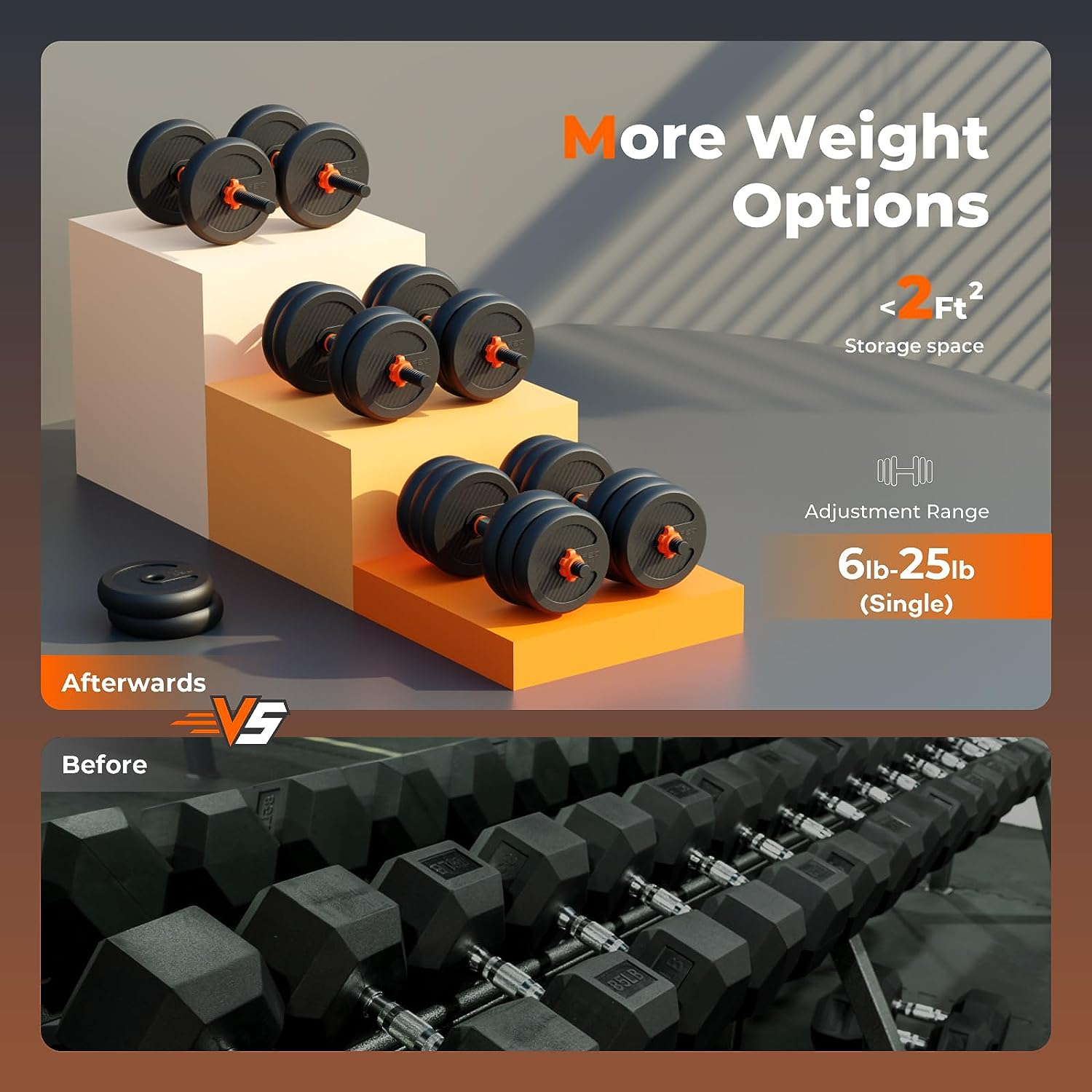 4 in 1 dumbbells