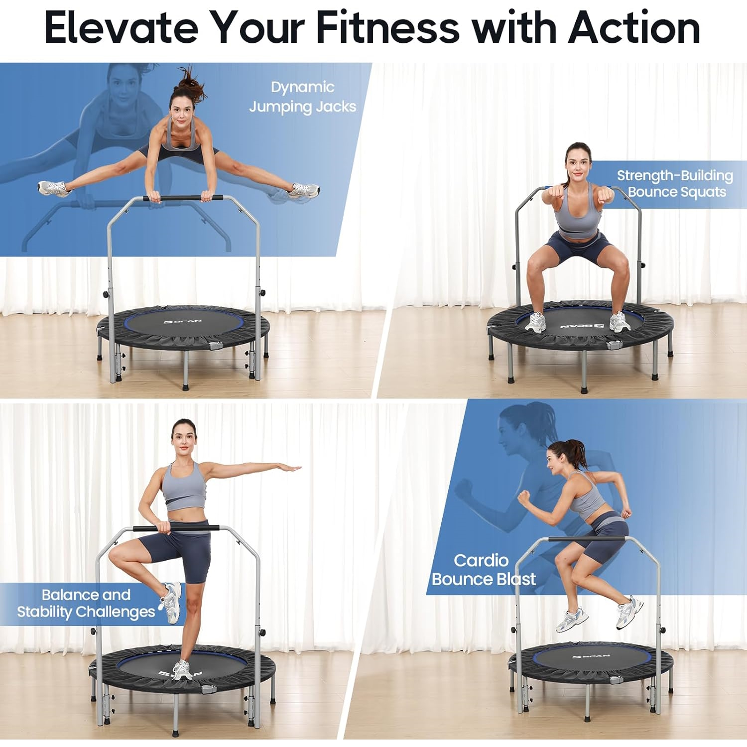 Foldable Mini Trampoline