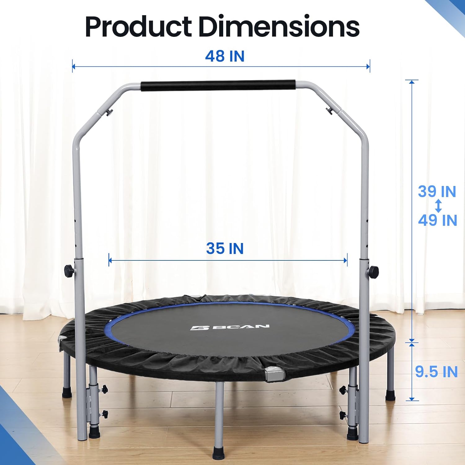 Foldable Mini Trampoline