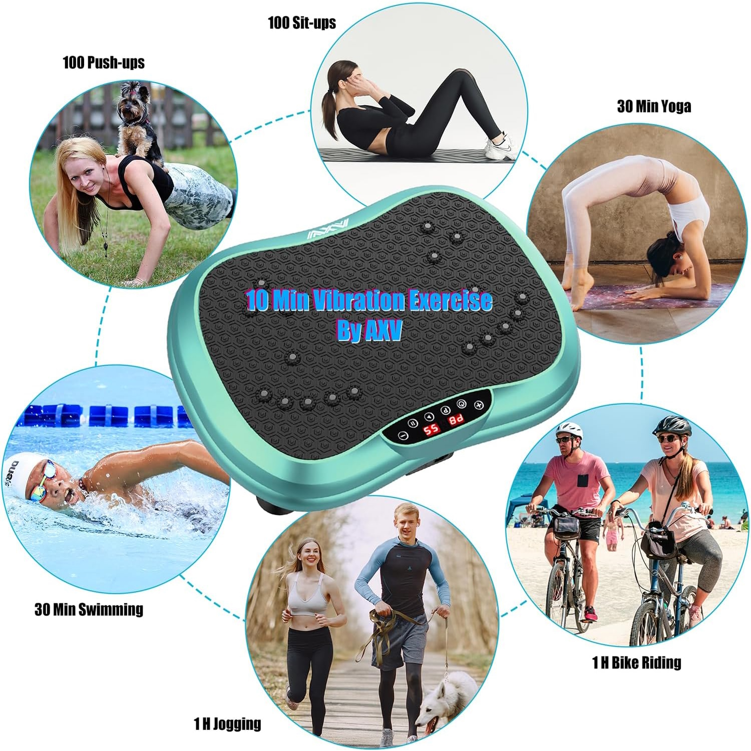 Vibration Plate Exercise Machine
