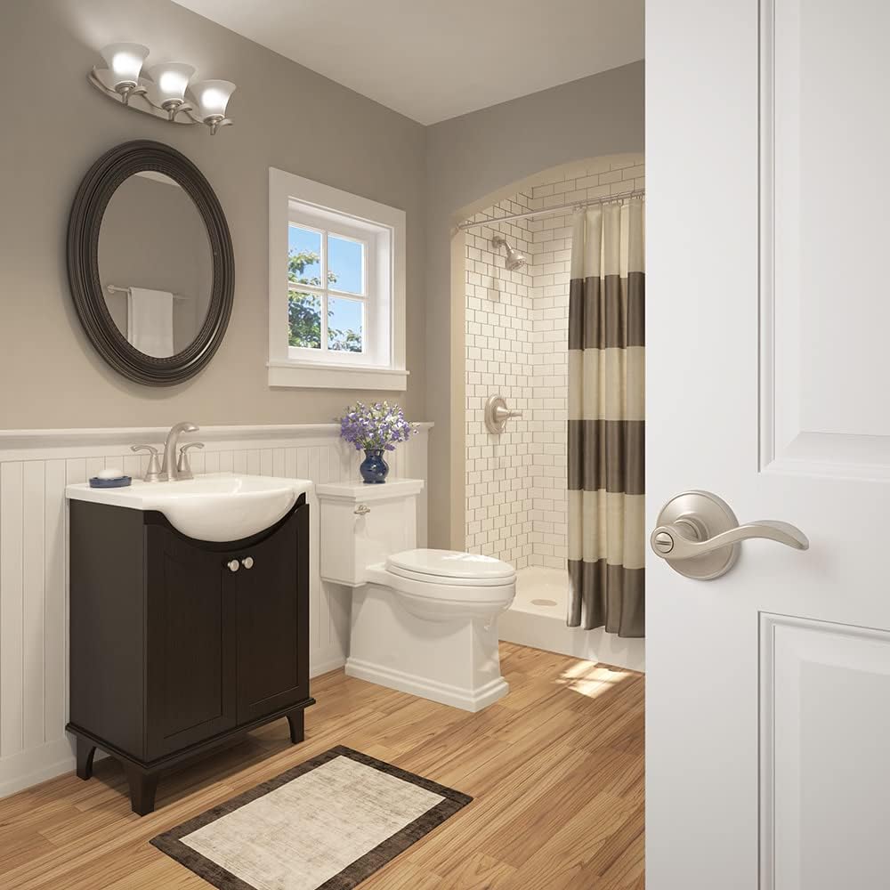Bed and Bath Lever with Lock